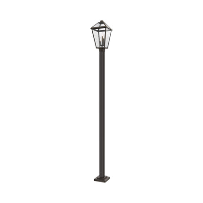 Talbot 536P Outdoor Post Light in Oil Rubbed Bronze (117.25-Inch).