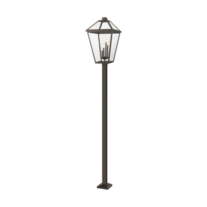 Talbot 536P Outdoor Post Light in Oil Rubbed Bronze (129-Inch).