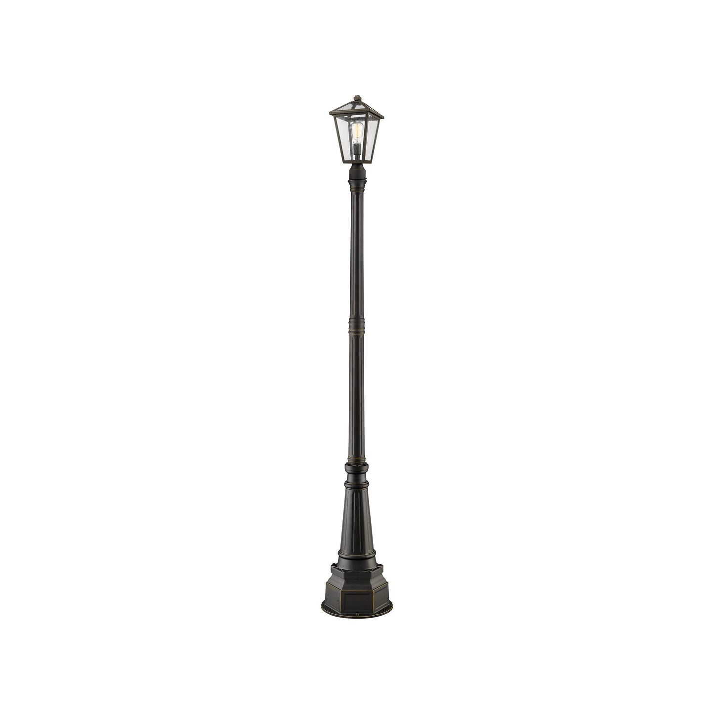 Talbot 564P Outdoor Post Light in Oil Rubbed Bronze (96.75-Inch).