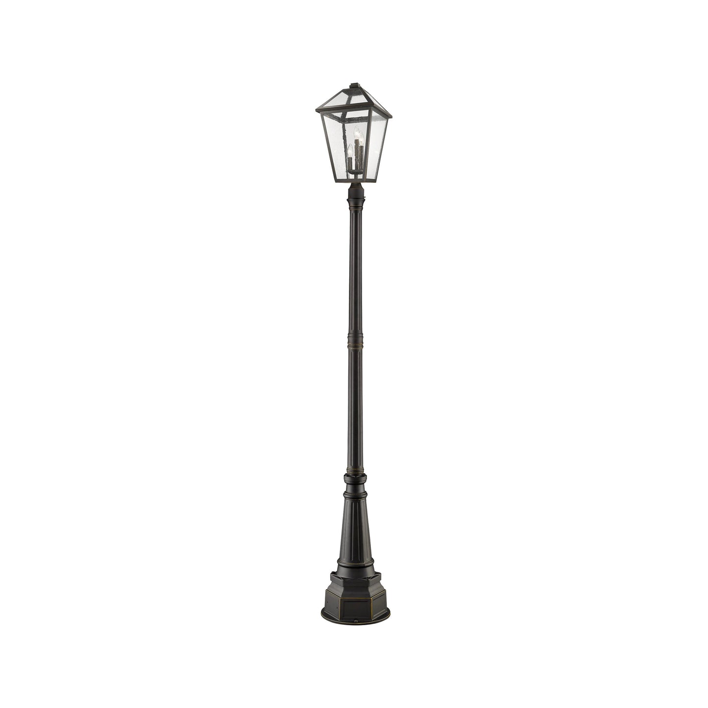Talbot 564P Outdoor Post Light in Oil Rubbed Bronze (104-Inch).
