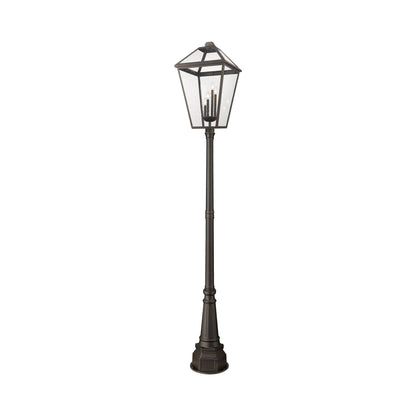 Talbot 564P Outdoor Post Light in Oil Rubbed Bronze (117.5-Inch).