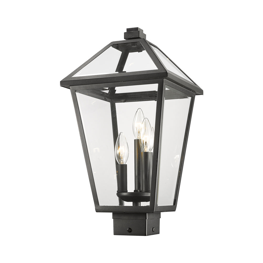 Talbot Outdoor Square Post Light in Detail.