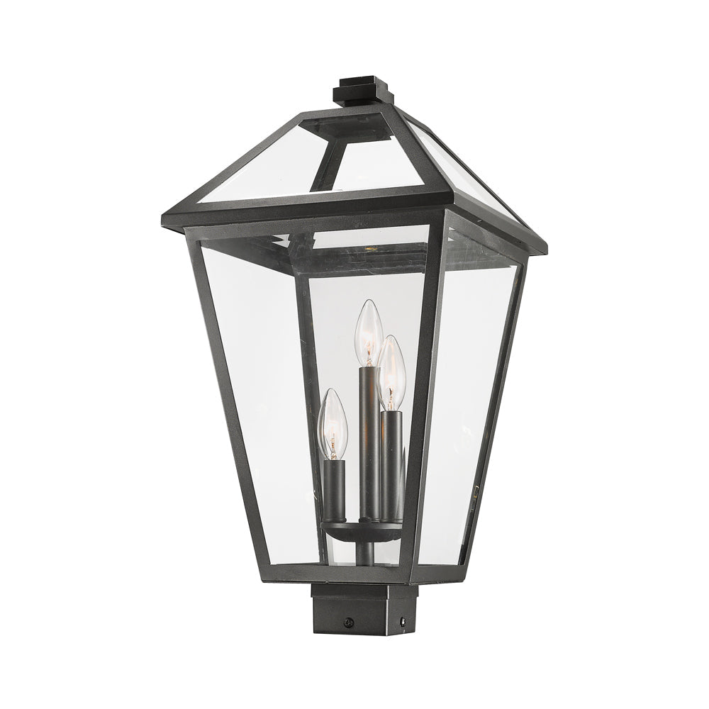 Talbot Outdoor Square Post Light in Detail.