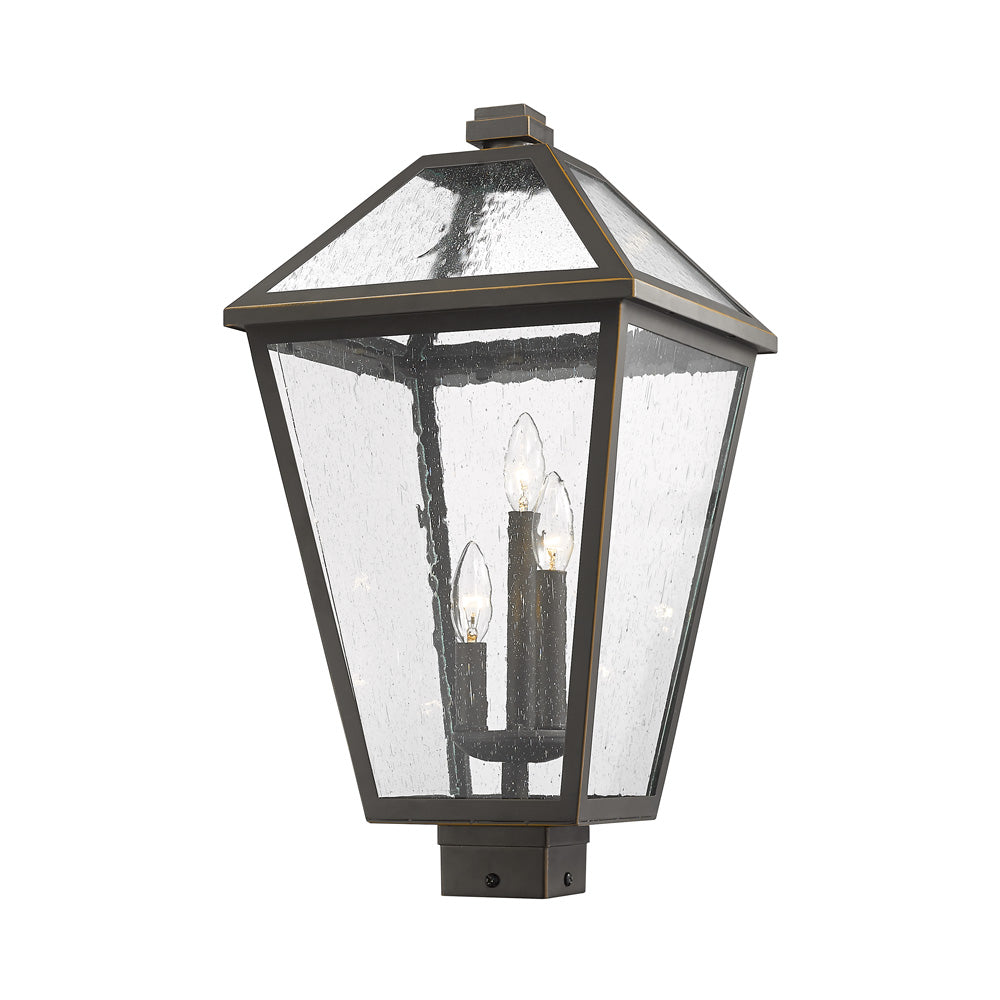 Talbot Outdoor Square Post Light in Detail.