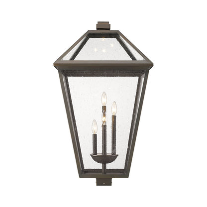 Talbot Outdoor Square Post Light in Detail.