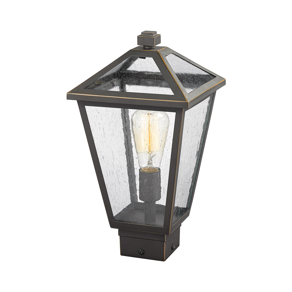 Talbot Outdoor Square Post Light in Detail.