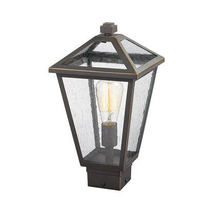 Talbot Outdoor Square Post Light in Detail.