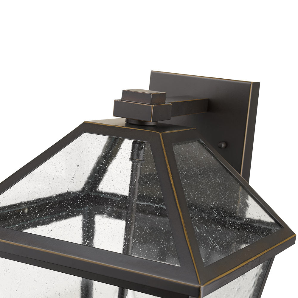 Talbot Outdoor Wall Light in Detail.