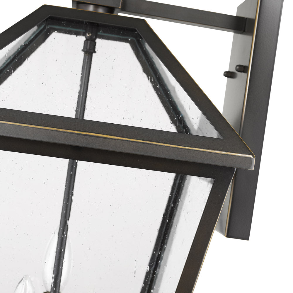 Talbot Outdoor Wall Light in Detail.