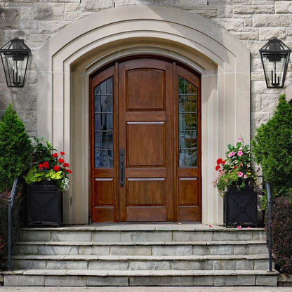 Talbot Outdoor Wall Light in Outside Area.