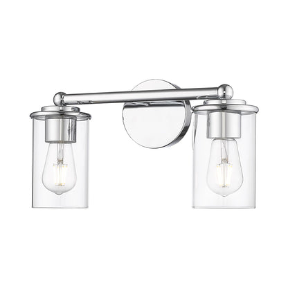 Thayer Bath Vanity Light in Chrome (2-Light).