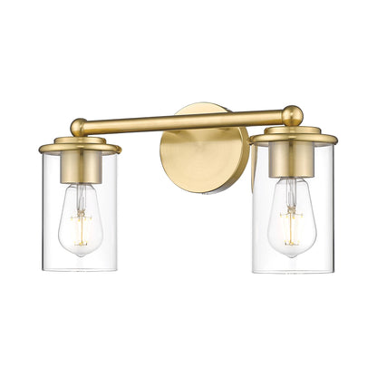 Thayer Bath Vanity Light in Luxe Gold (2-Light).