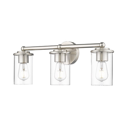 Thayer Bath Vanity Light in Brushed Nickel (3-Light).