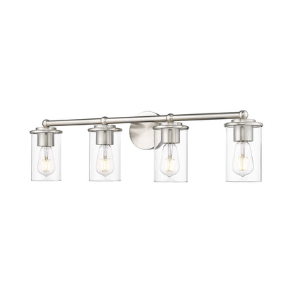 Thayer Bath Vanity Light in Brushed Nickel (4-Light).
