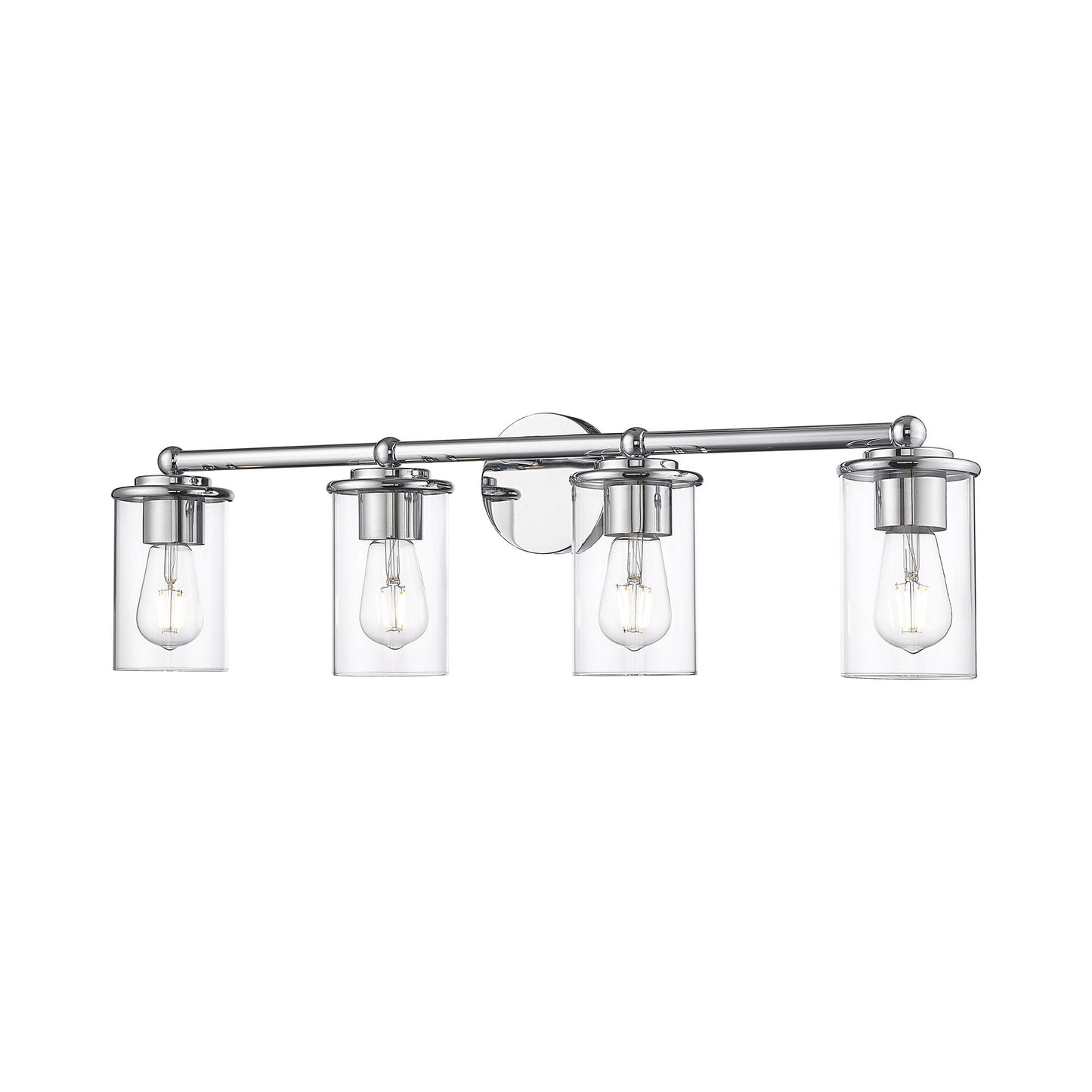 Thayer Bath Vanity Light in Chrome (4-Light).