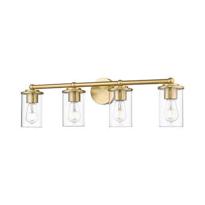 Thayer Bath Vanity Light in Luxe Gold (4-Light).