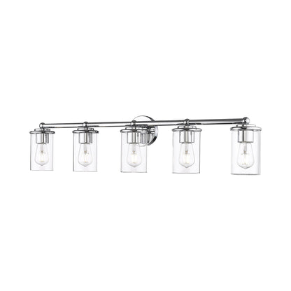 Thayer Bath Vanity Light in Chrome (5-Light).