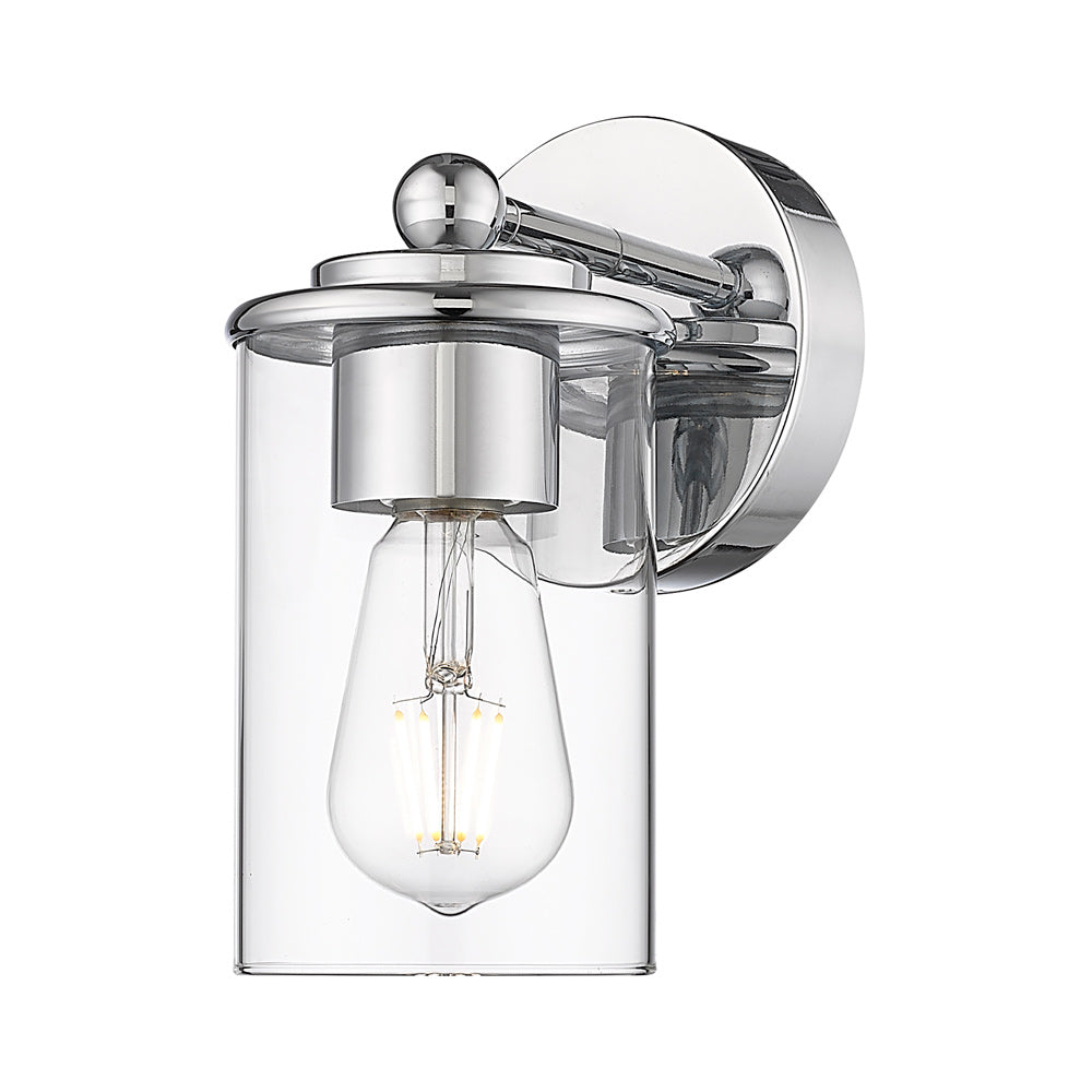 Thayer Bath Wall Light in Chrome.