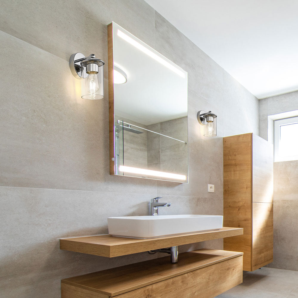 Thayer Bath Wall Light in bathroom.