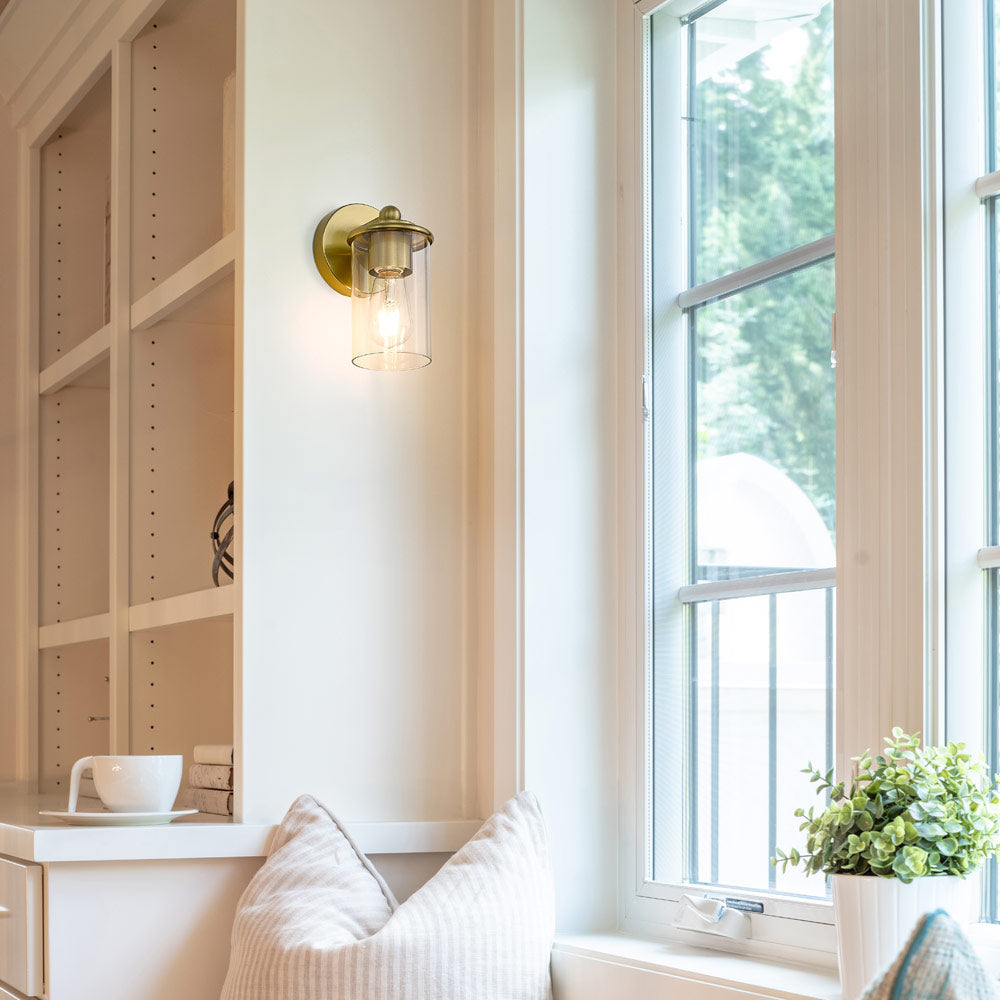 Thayer Bath Wall Light in living room.