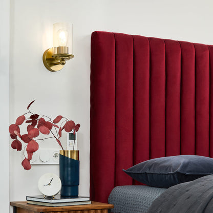 Thayer Bath Wall Light in bedroom.