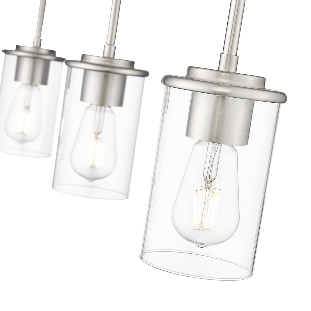 Thayer Linear Pendant Light in Detail.