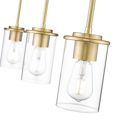 Thayer Linear Pendant Light in Detail.