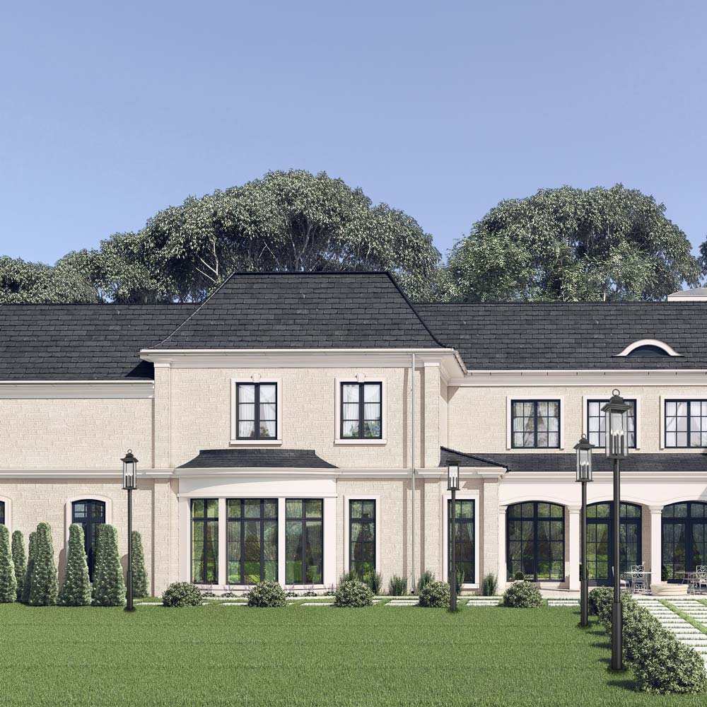 Tiberius 5010 Outdoor Post Light in Outside Area.
