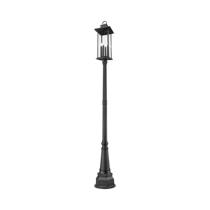 Tiberius 564 Outdoor Post Light in Detail.