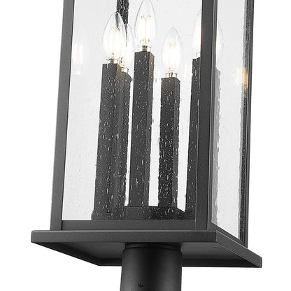 Tiberius 564 Outdoor Post Light in Detail.