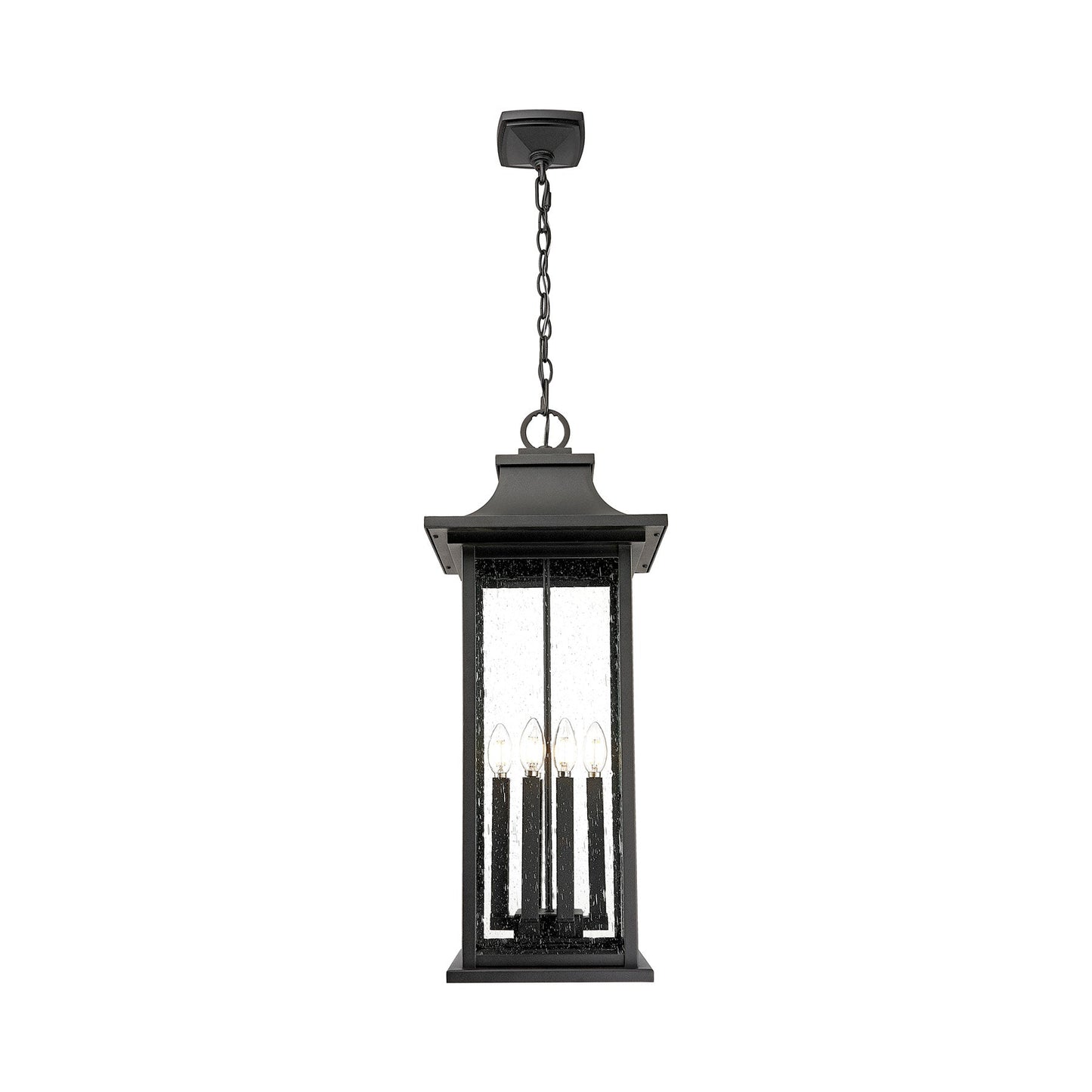 Tiberius Outdoor Pendant Light in Detail.