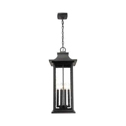 Tiberius Outdoor Pendant Light in Detail.