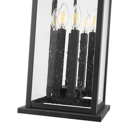 Tiberius Outdoor Pendant Light in Detail.