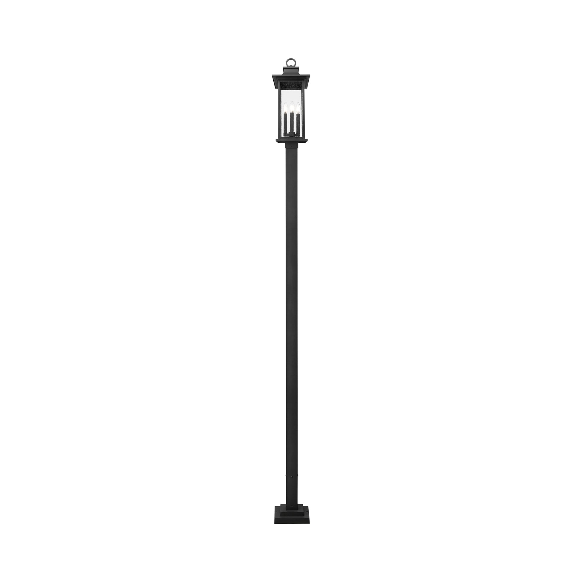 Tiberius Outdoor Post Light in Detail.