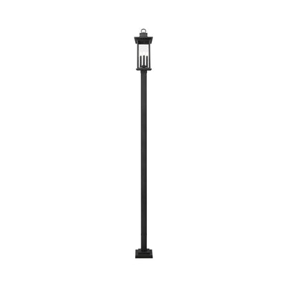 Tiberius Outdoor Post Light in Detail.