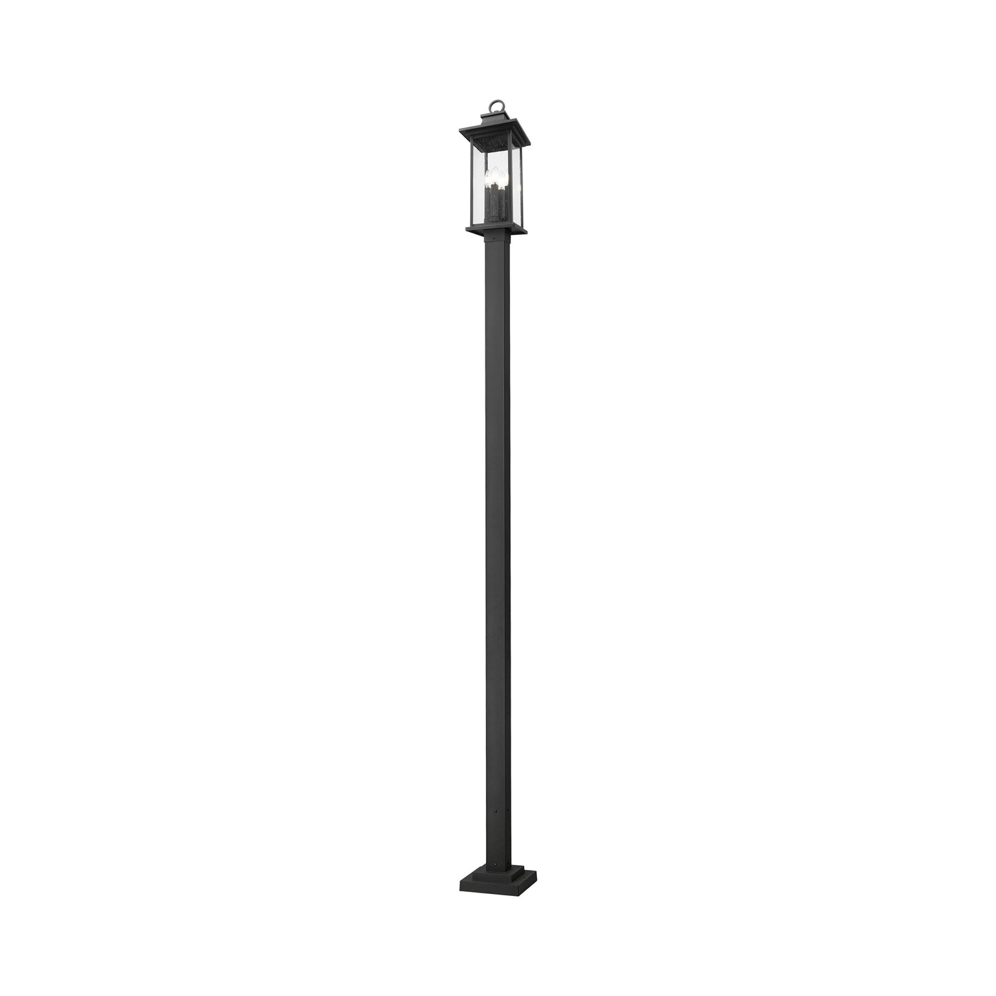 Tiberius Outdoor Post Light in Detail.