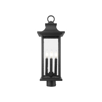 Tiberius Outdoor Post Mount Light.