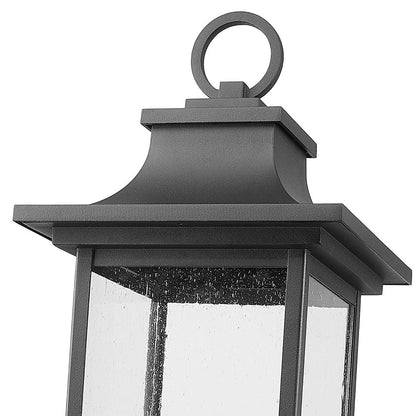 Tiberius Outdoor Post Mount Light in Detail.
