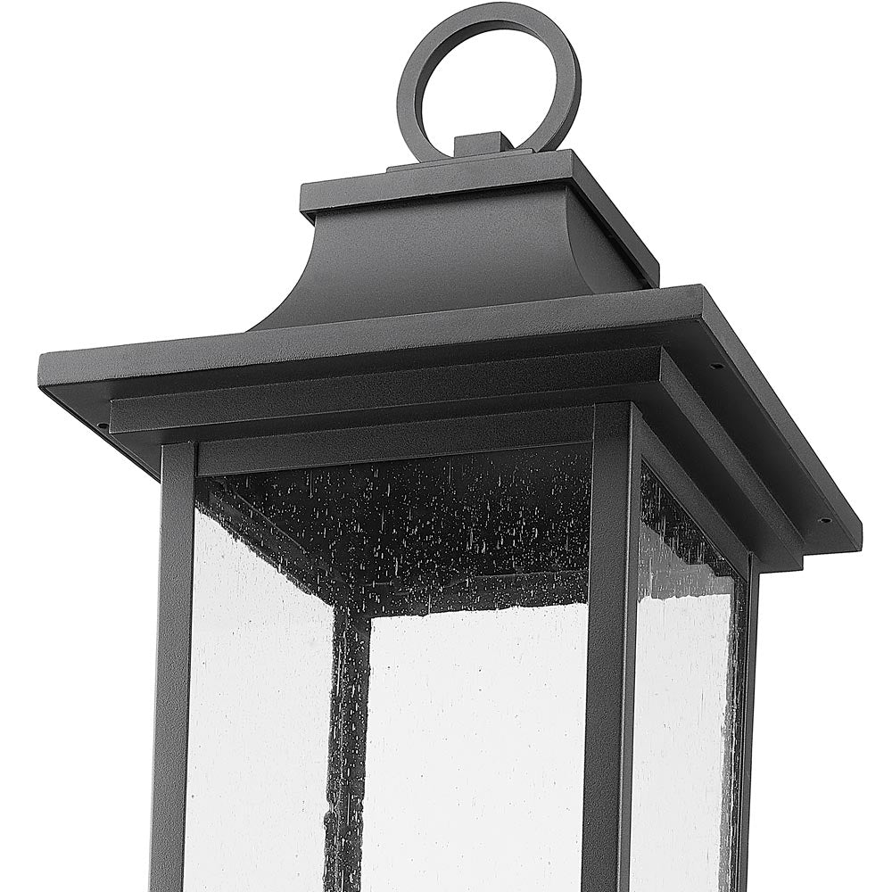 Tiberius Outdoor Post Mount Light in Detail.