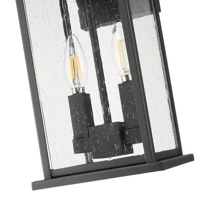 Tiberius Outdoor Wall Light in Detail.