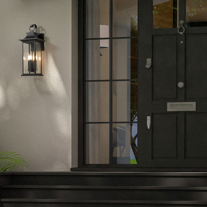 Tiberius Outdoor Wall Light in Outside Area.