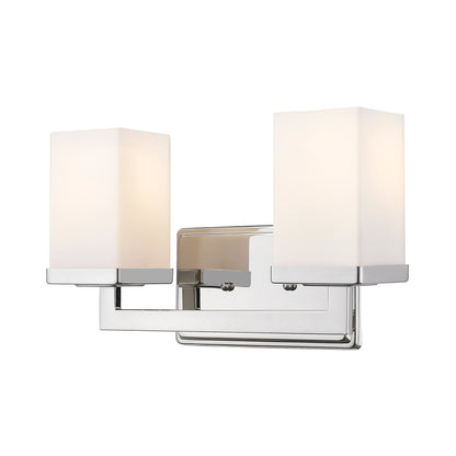Tidal Bath Vanity Light in Chrome (2-Light).