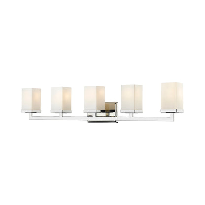 Tidal Bath Vanity Light in Chrome (5-Light).