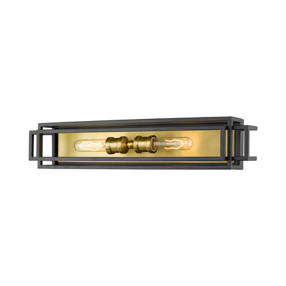 Titania Bath Vanity Light in Bronze/Olde Brass (2-Light).