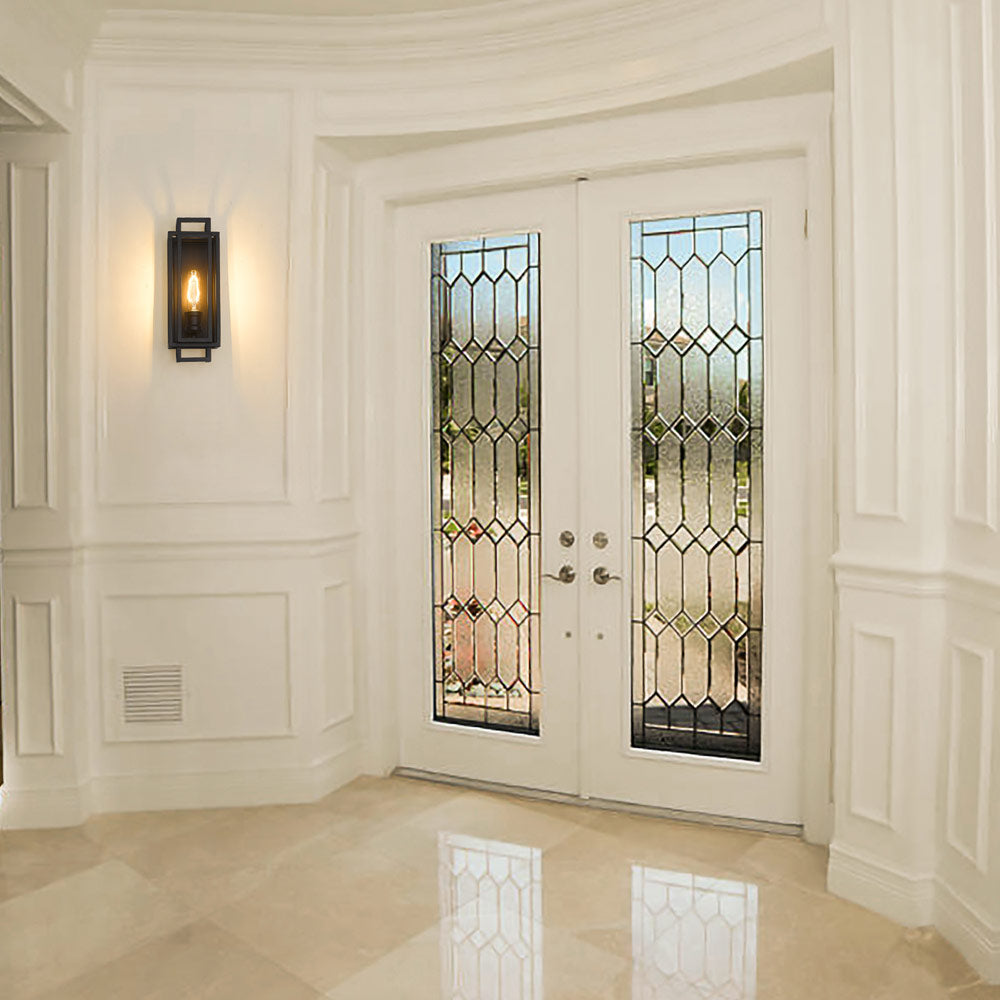 Titania Bath Wall Light in entryway.
