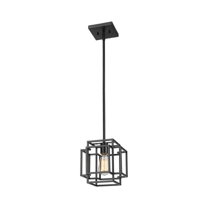 Titania Pendant Light in Matte Black (8.5-Inch).