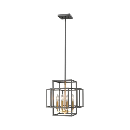 Titania Pendant Light in Bronze/Olde Brass (14-Inch).