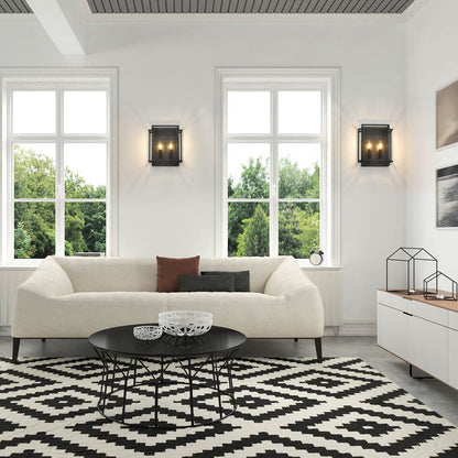 Titania Wall Light in living room.