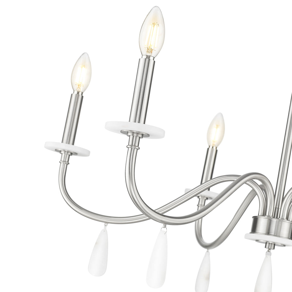 Toussant Chandelier in Detail.