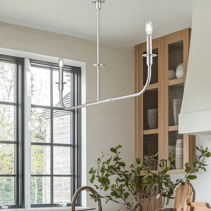 Tova Linear Chandelier in Detail.